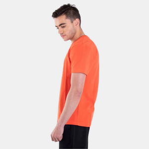 Mens Printed Slim Fit Tee 61 Fiesta Orange