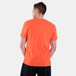 Mens Printed Slim Fit Tee 61 Fiesta Orange