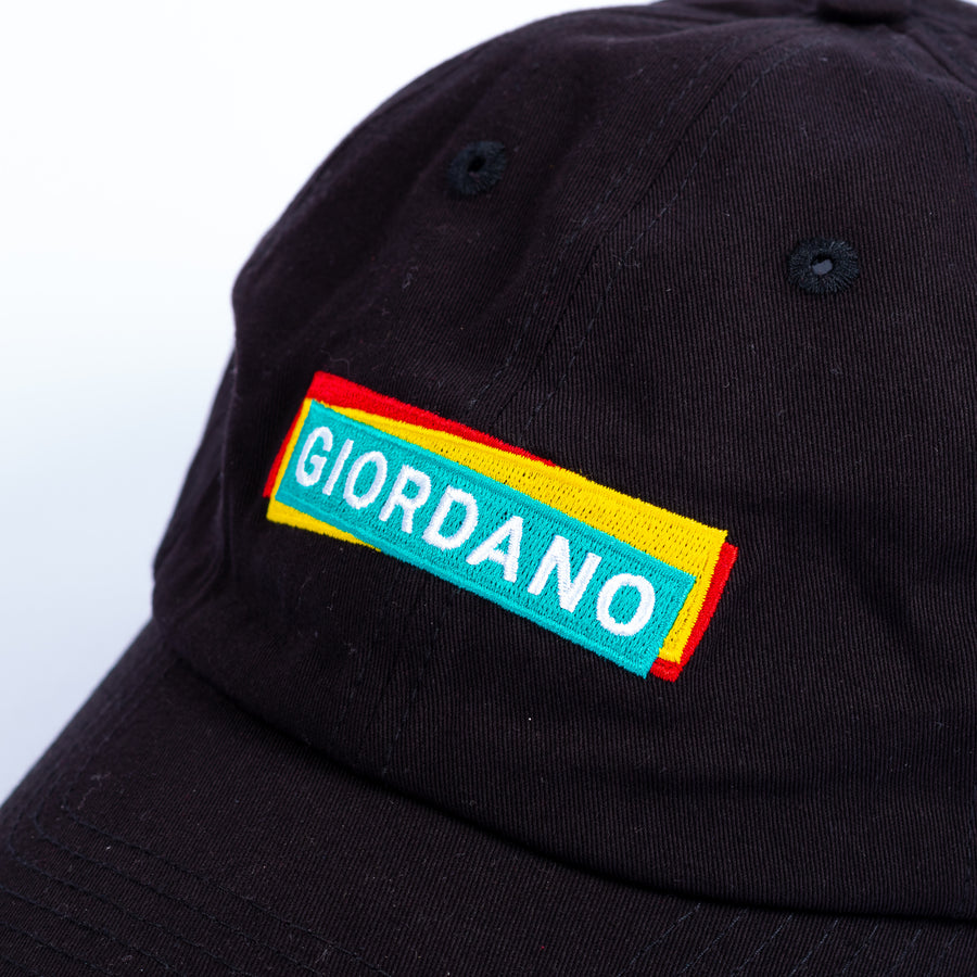 Giordano Embroidered Logo Cap - 01 Signature Black