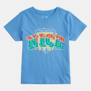 Kids Printed T-Shirts - 51 Marina Blue