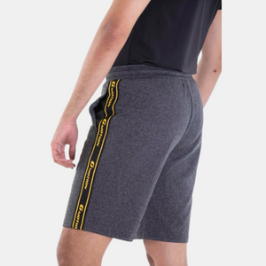 G-Motion Double Knit Taping Drawstring Shorts 42 Melange Black