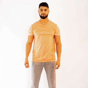 Coolmax T-Shirt Melange Orange