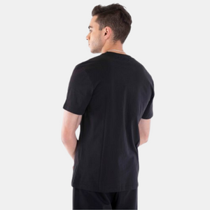 Mens Printed Slim Fit Tee 38 Signature Black