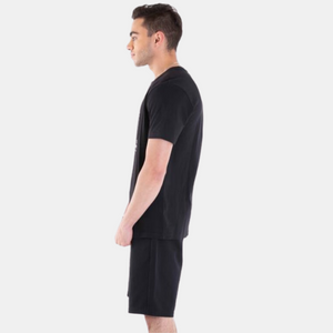 Mens Printed Slim Fit Tee 82 Signature Black