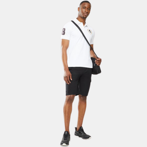 Relaxed Fit Cargo Shorts 09 Signature Black