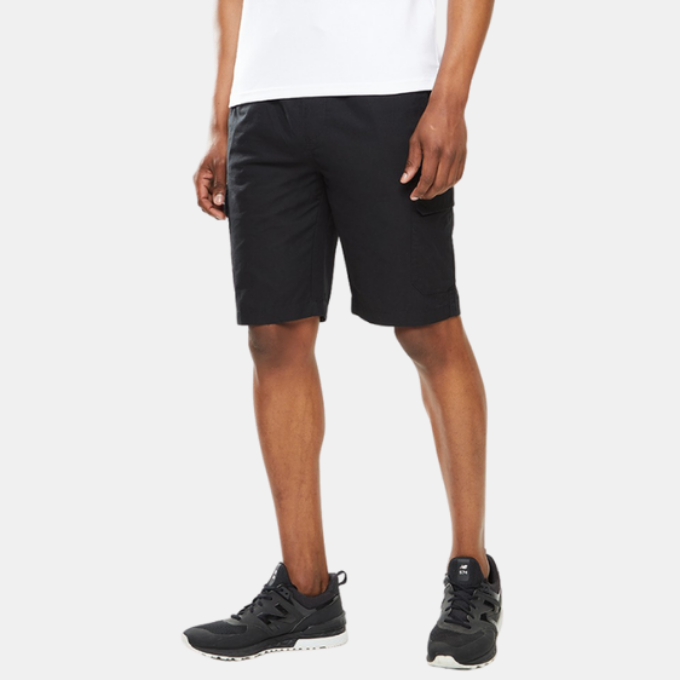 Relaxed Fit Cargo Shorts 09 Signature Black
