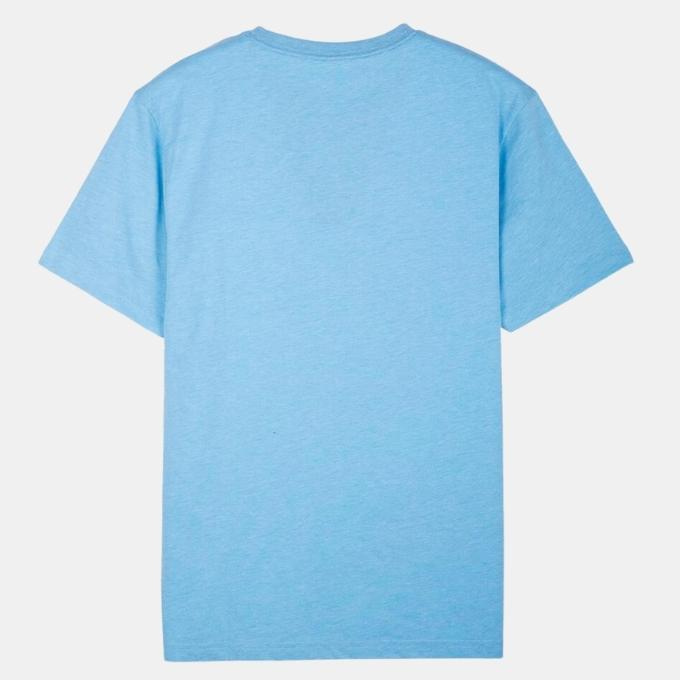 Napoleon Logo Printed Tee 12 Melange Baltic Sea