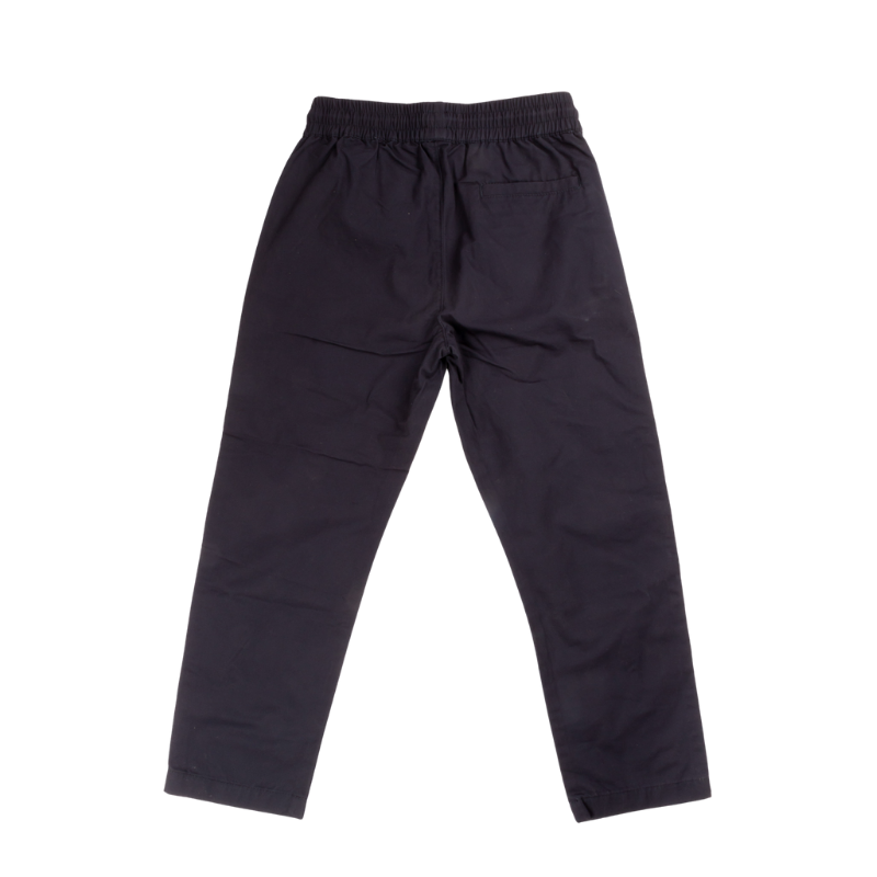 Drawstring Cotton Trousers 66 Signature Navy