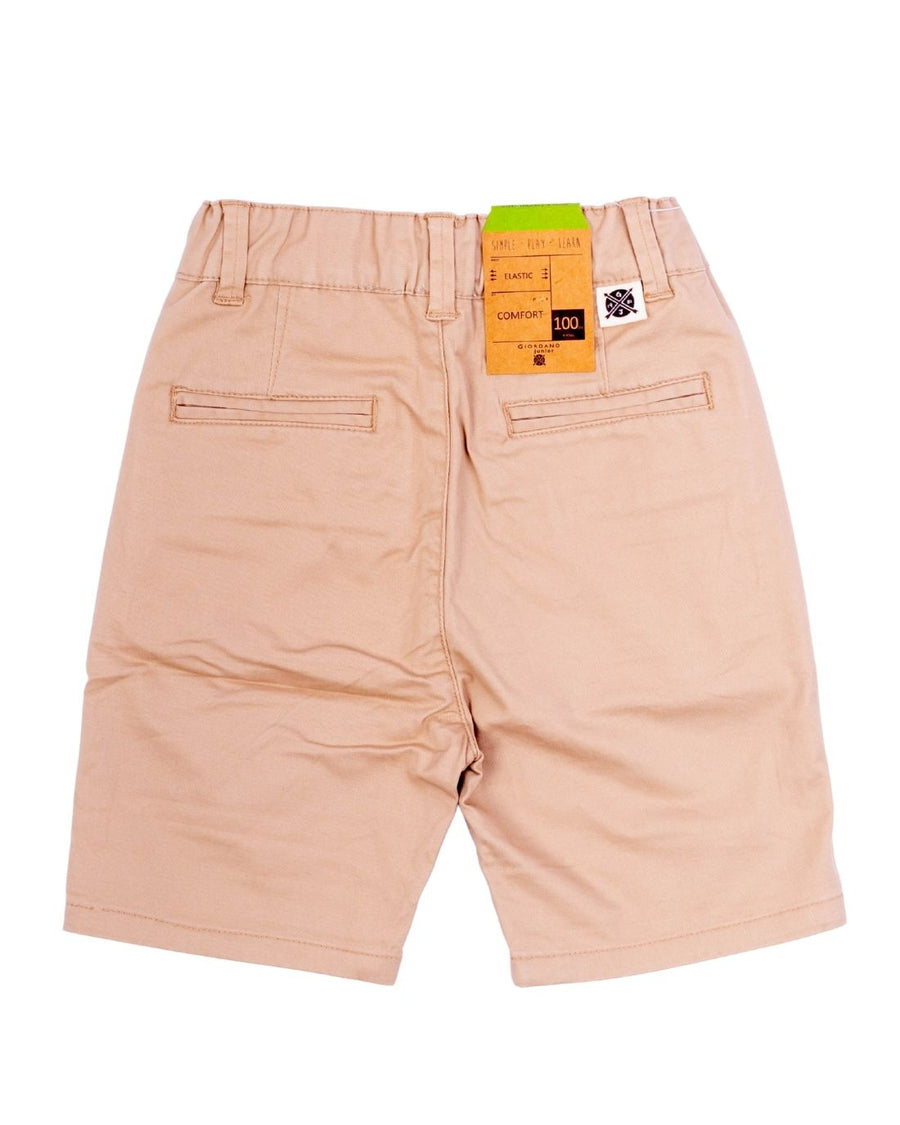Junior Casual Chino Shorts Khaki