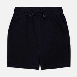 Ladies French Terry Cotton Shorts 09 Signature Black
