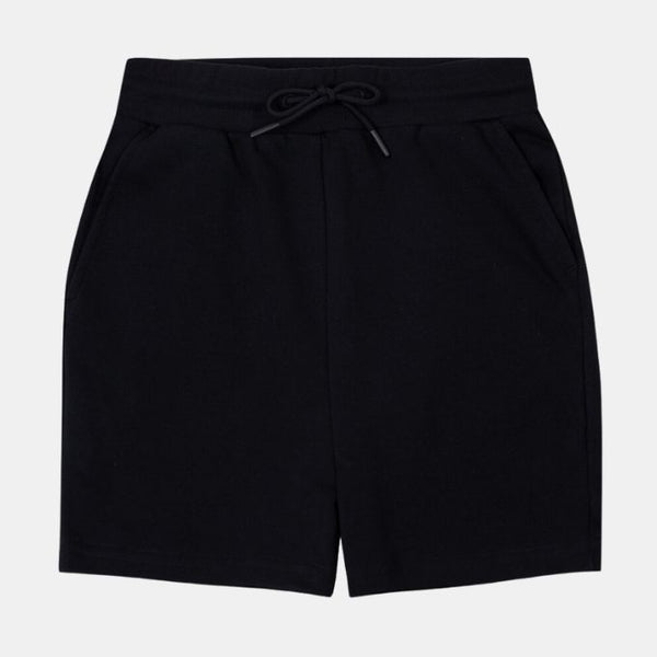 Ladies French Terry Cotton Shorts 09 Signature Black
