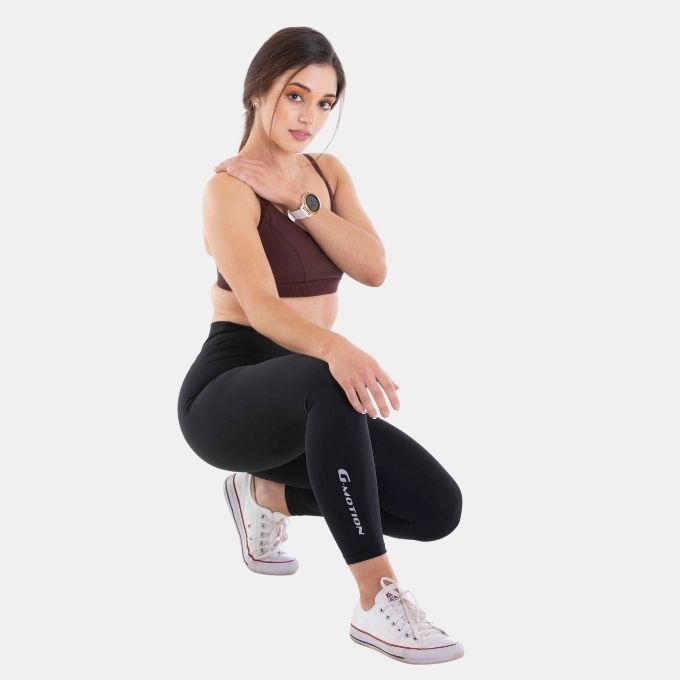 Ladies G-Motion High Rise Leggings 01 Signature Black