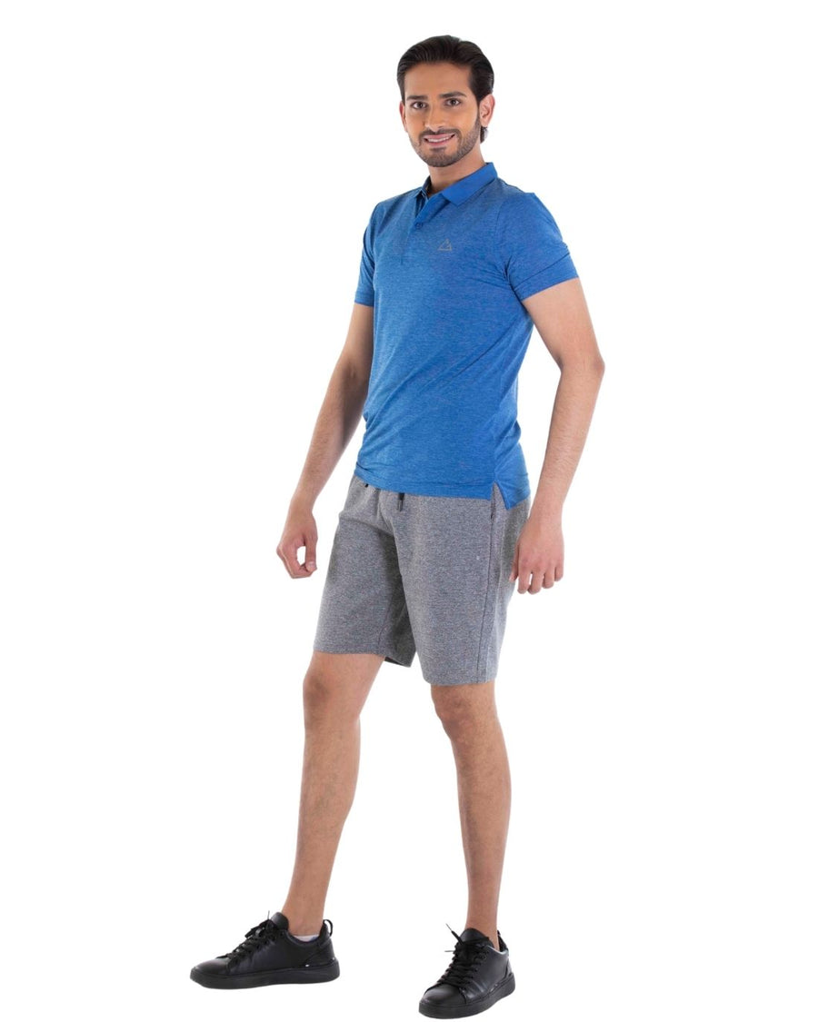 G-Motion Ultra Stretch Coolmax Golfer 13 Melange Space Lapis Blue
