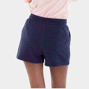 Ladies French Terry Cotton Shorts 67 Peacock Blue