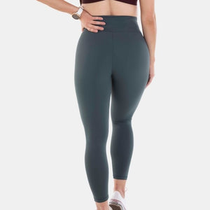 Ladies G-Motion High Rise Leggings 09 Dark Green