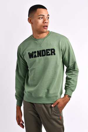 Wonder WANDER Sweater Dill Green