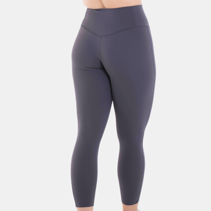 Ladies G Motion High Rise Leggings 15 Signature Grey