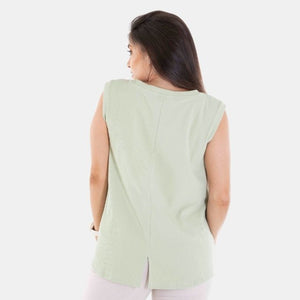 Ladies Sleeveless Top 53 Swamp Green