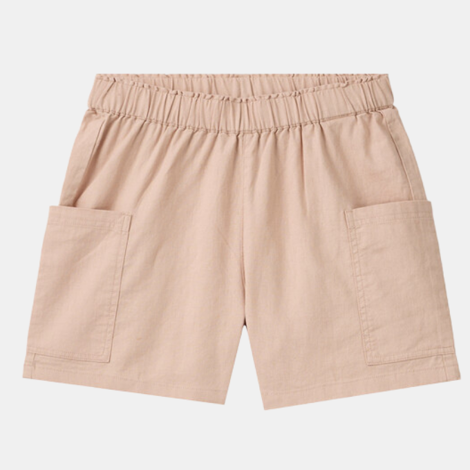 Ladies elasticated shorts discount