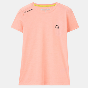 G-Motion Ladies Short Sleeve T-shirt 64 Melange Space Dyed Evening Sand