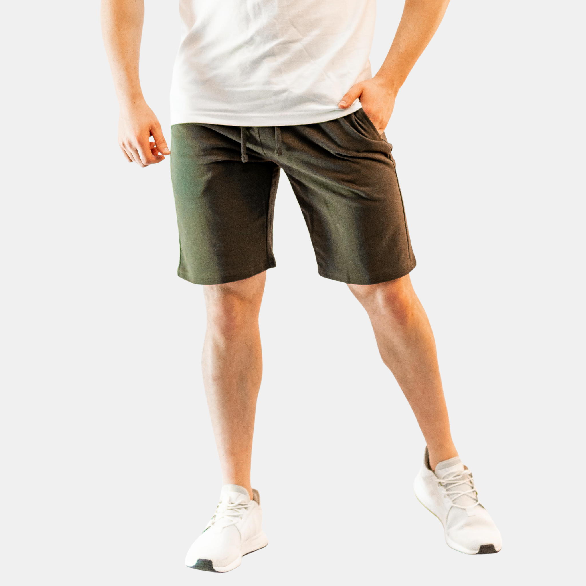 Drawstring sweat shorts clearance