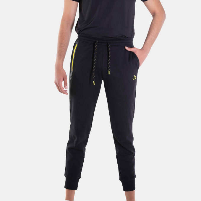 G Motion Draw String Jogger Sweat Pants 09 Signature Black