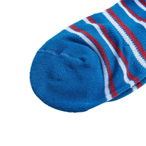 G-Motion Ankle Socks - 2 Pairs 18 Blue x Red x White