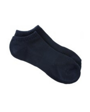Unisex Solid Ankle Socks (2-pairs) 04 Signature Navy