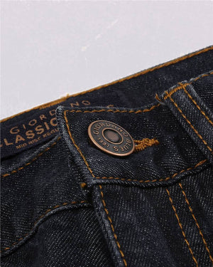 Mid-Rise Tapered Jeans 64 Light Indigo